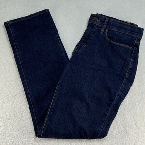 Levis Jeans Womens Sz 10 30x32 Blue 525 Perfect Waist Straight Leg Dark Wash
